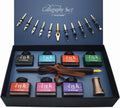 Calligraphy Pen Set with Wooden Dip Pen and 11 Nibs - Beginner