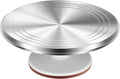 Aluminium Alloy Revolving Cake Stand 12 in Rotating Turntable - Smooth