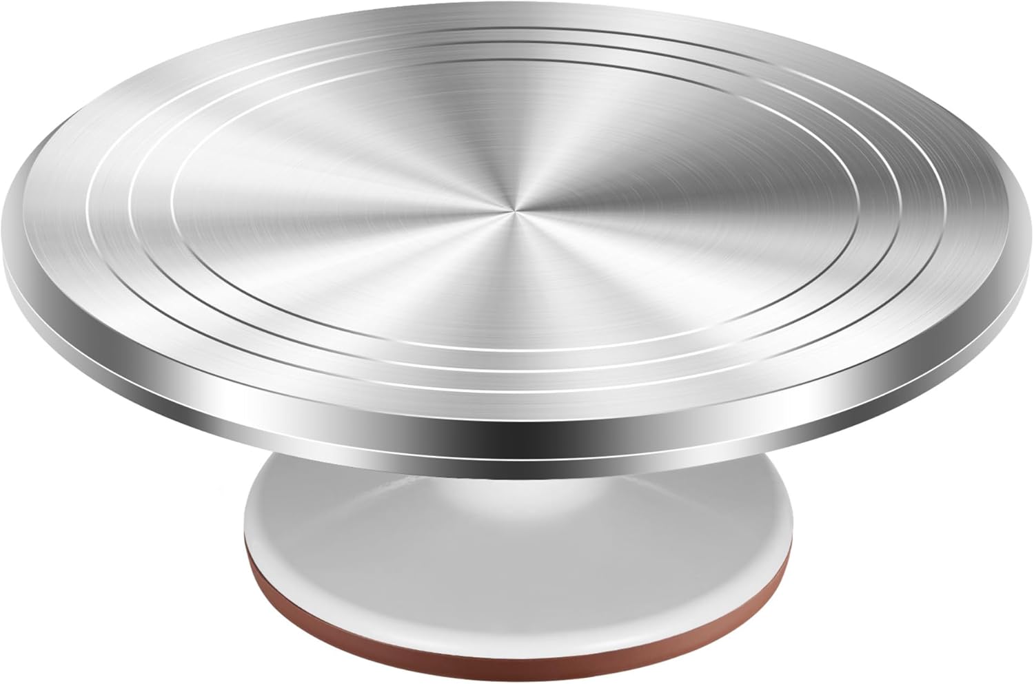 Kootek Aluminium Alloy Revolving Cake Stand for Decorating