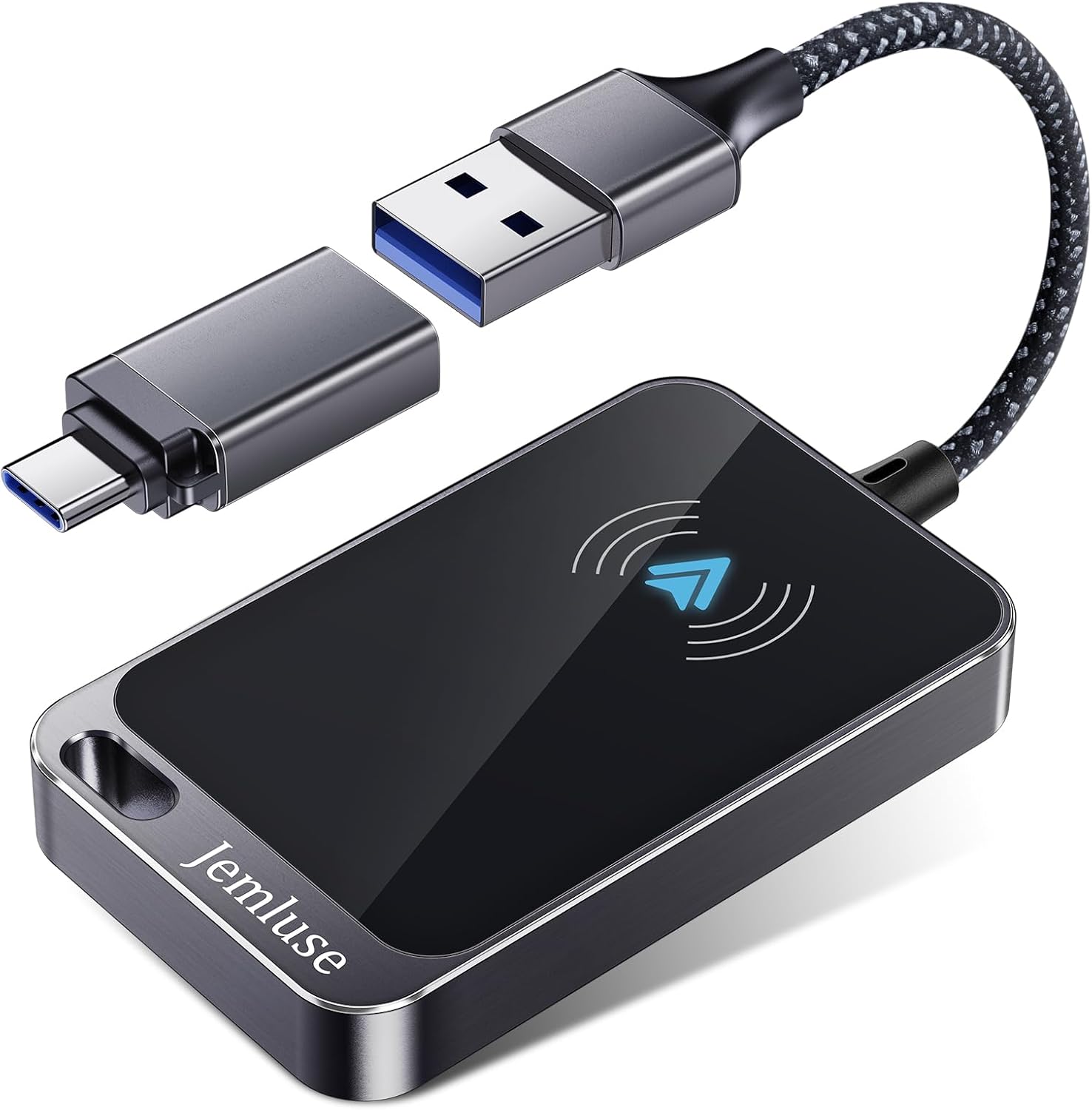 Wireless Android Auto Adapter, Instant NFC Connection, Android 11+ & 2017+ Cars