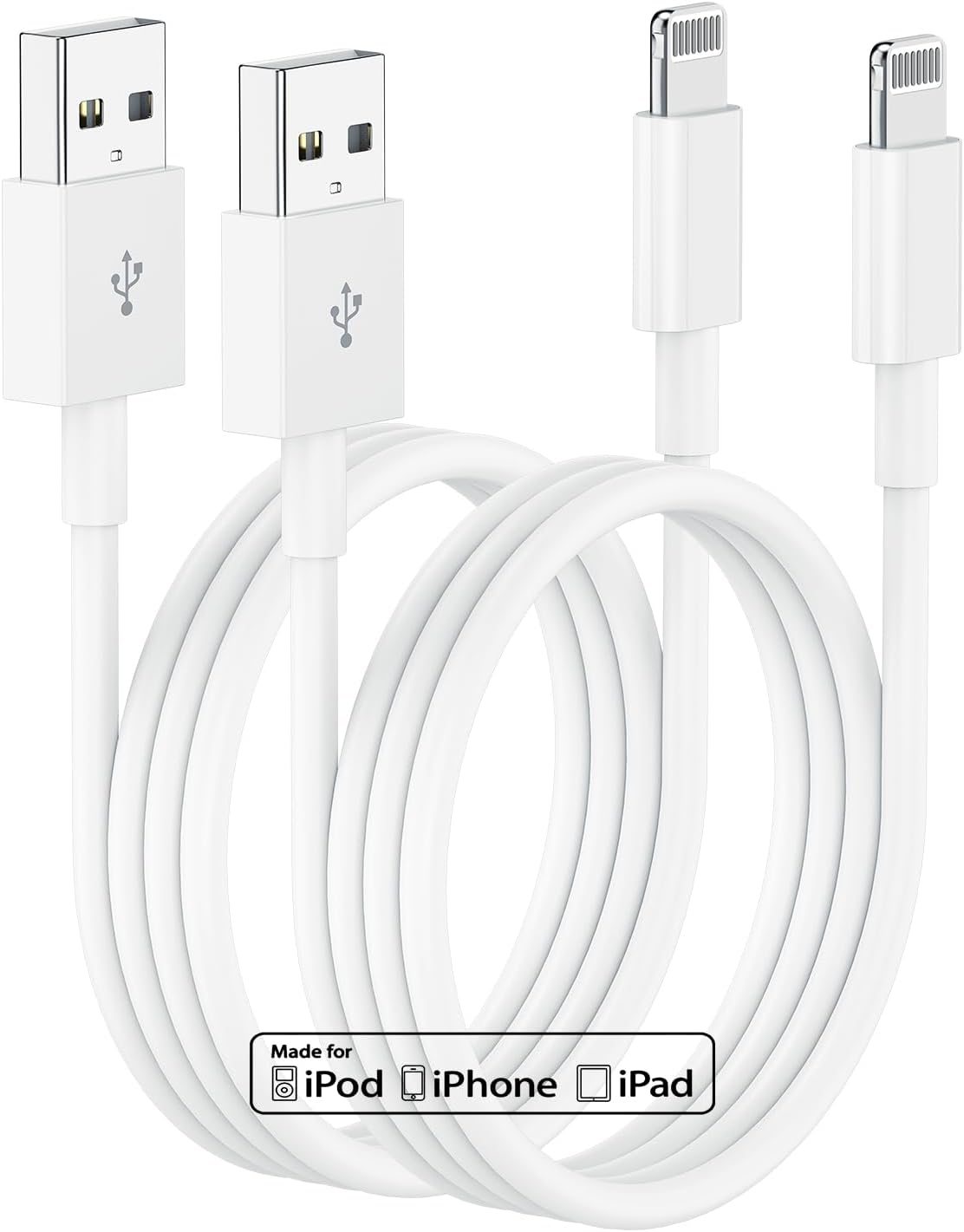 Apple Certified 3ft Lightning Charging Cable - Fast Charge for iPhone & iPad