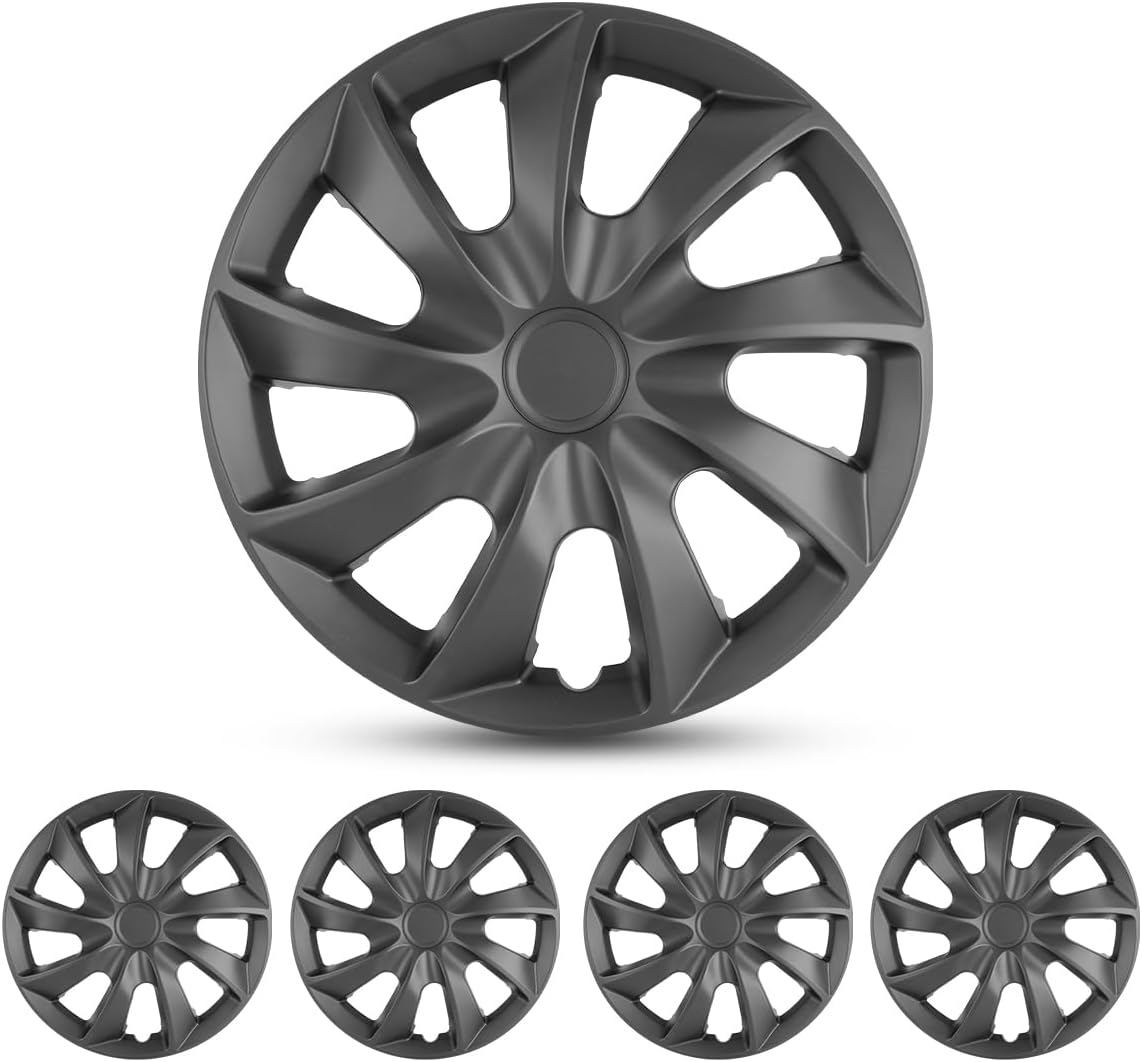 Universal 17 Inch Wheel Rim Cover Hubcaps for Cars and Trucks