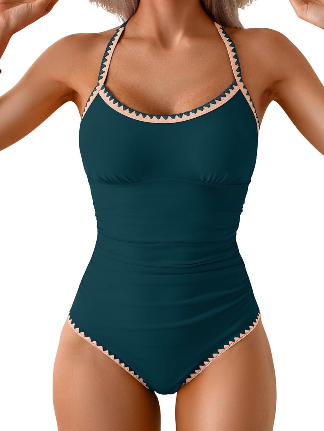 Eomenie Women's One Piece Swimsuit for Tummy Control & Style
