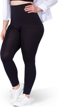 High Waisted Tummy Control Compression Leggings for Women - Sleek TIP