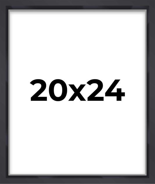20x24 Shadow Box Frame in Black for Elegant Home Display