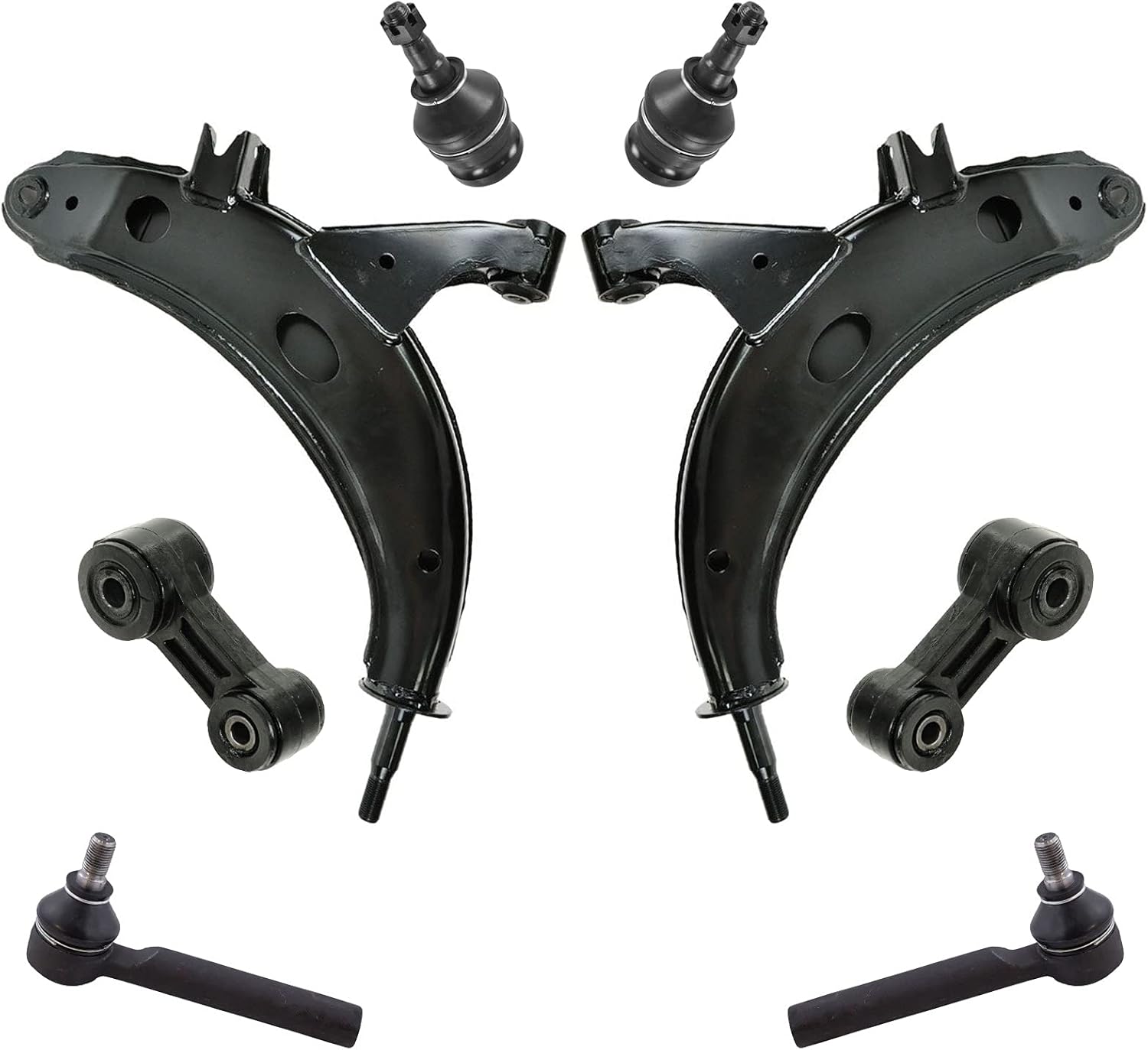 TRQ Front Steering & Suspension Kit for Subaru Vehicles