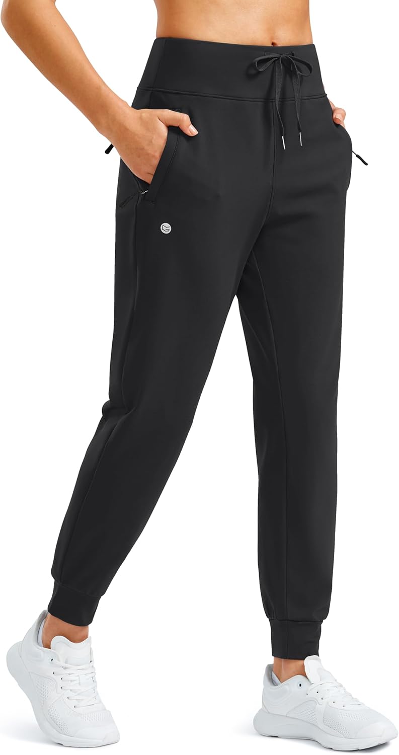 G Gradual Women's Fleece Lined Joggers for Winter Activities
