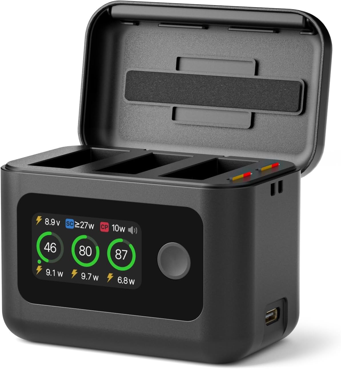 Intelligent Battery Charger for DJI Osmo 360 & Action Cameras
