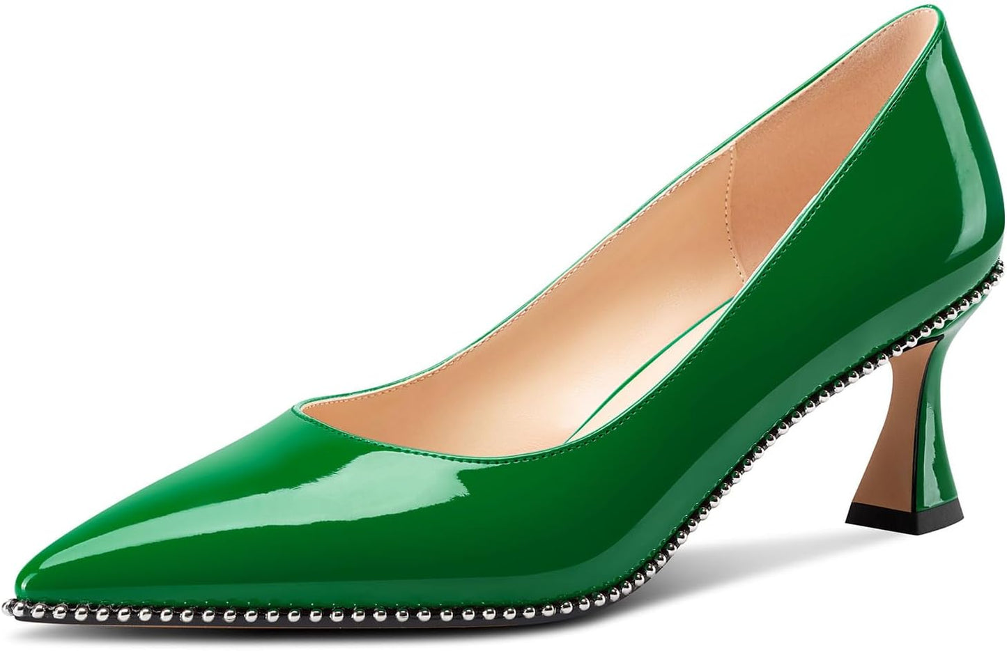 TNYNFBEB Womens Kitten Heel Pointed Toe Pumps for Every Occasion