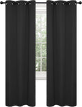 Deconovo Blackout Curtains for Bedroom - Noise Reducing Panels