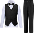 Boys Suits Slim Fit 4 Piece Formal Dresswear Suit (Style K53G)
