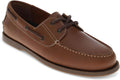 Mens Leather Vargas Boat Shoe - Classic Handsewn Casual