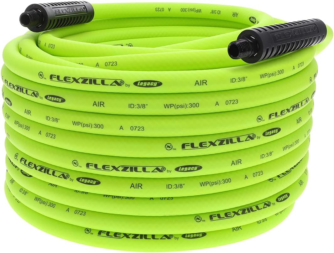 Flexzilla Air Hose 3/8 in. x 100 ft. for Heavy Duty Use