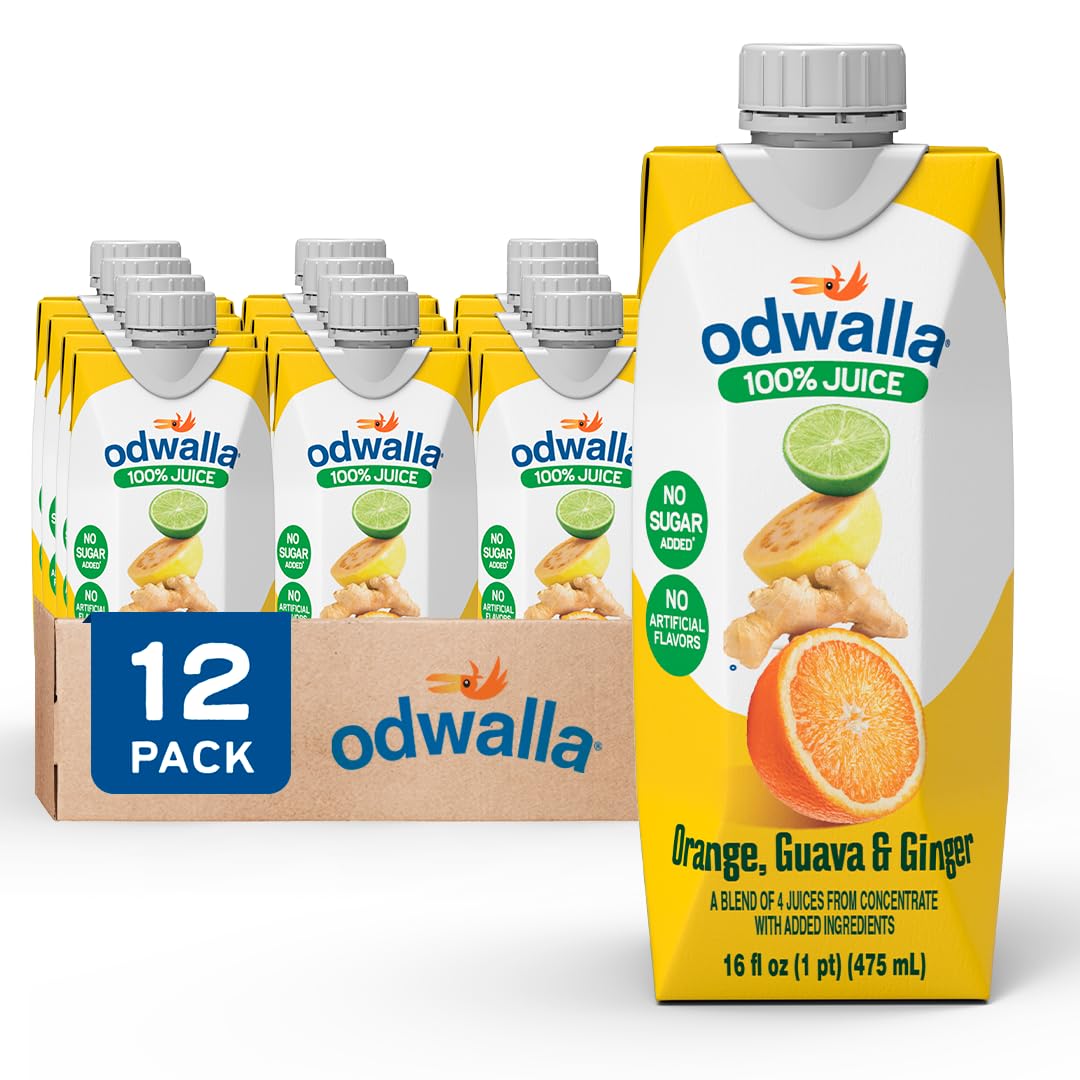 Odwalla Orange Guava Ginger Juice - Refreshing Natural Goodness