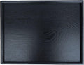 22 x 18 in Extra Large Solid Wood Serving Tray with Raised Edges