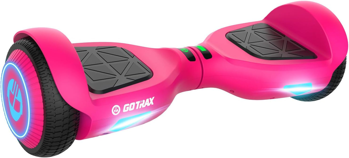 Gotrax Hoverboard with 6.5in LED Wheels for Safe Riding Fun