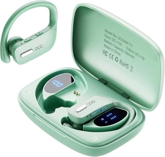 48H Playtime Wireless Earbuds for Sports - Green