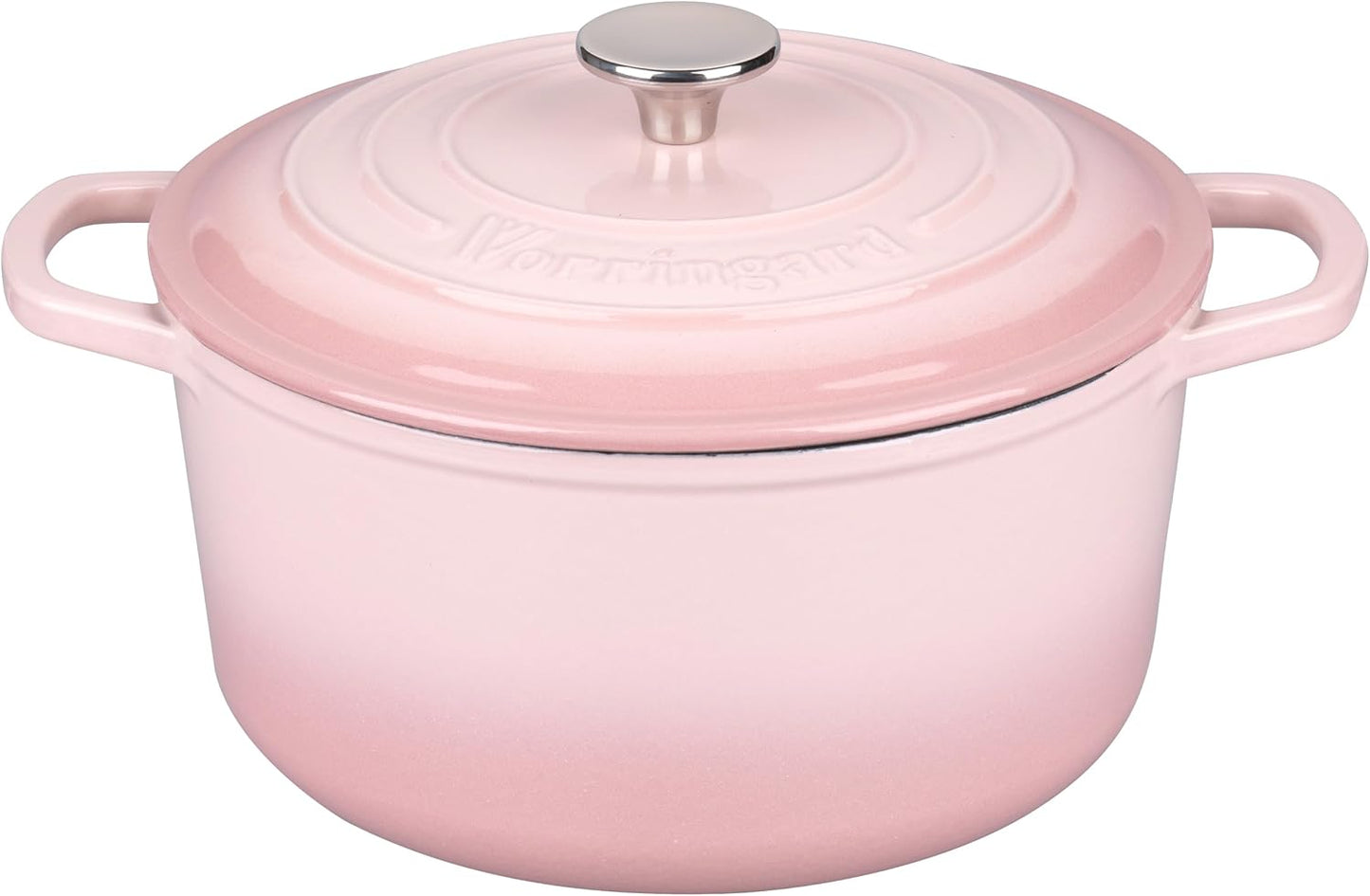 Enameled Cast Iron Dutch Oven Pot for Sourdough Baking, 6 Quart