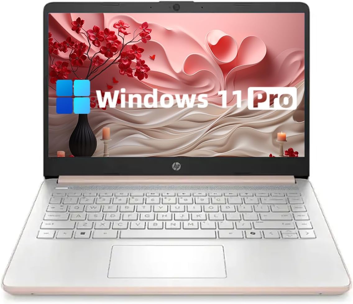 HP 14ft' Light Student Laptop with Windows 11 Pro and Office 365