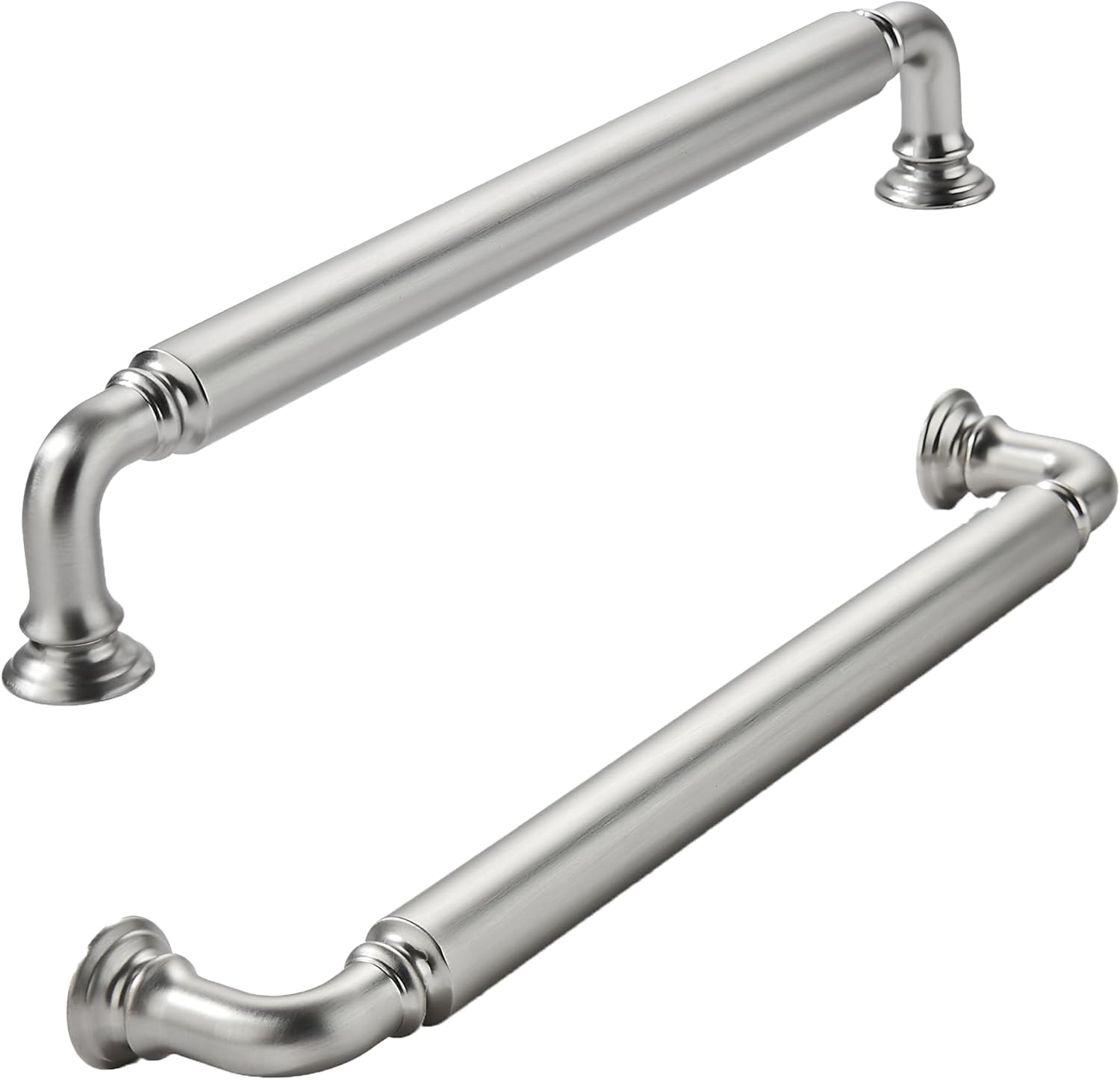 Brushed Satin Nickel Heavy-Duty Cabinet Pulls for Home Upgrade
