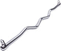 48ft Straight Ez Curl Lat Pull Down Bar with Revolving Double Hook