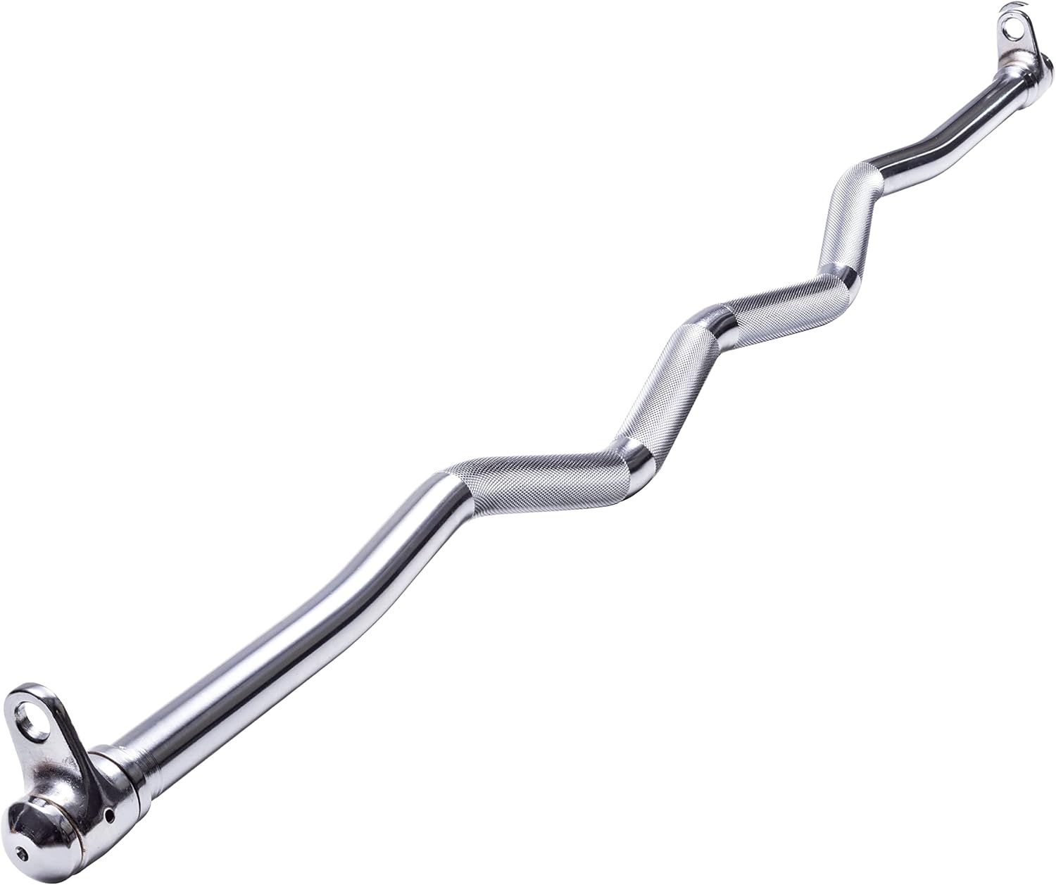 AmStaff 48in Straight Ez Curl Lat Pull Down Bar for Trainers