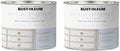 Milk Paint Finish Quart Pack - Classic White Brushed Effect