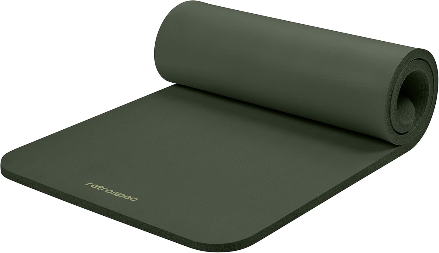 Retrospec Solana 1 Yoga Mat - Comfort & Support