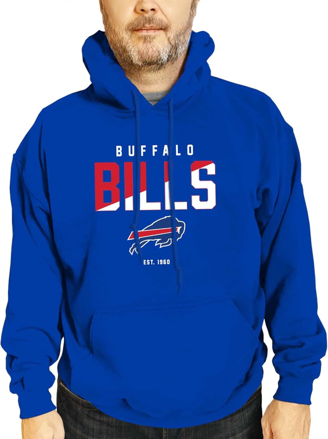 NFL Diagonal Fade Fleece Hooded Sweatshirt for True Fans
