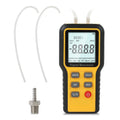 Dual-Port Manometer Digital Manometer HVAC Gas Pressure Tester