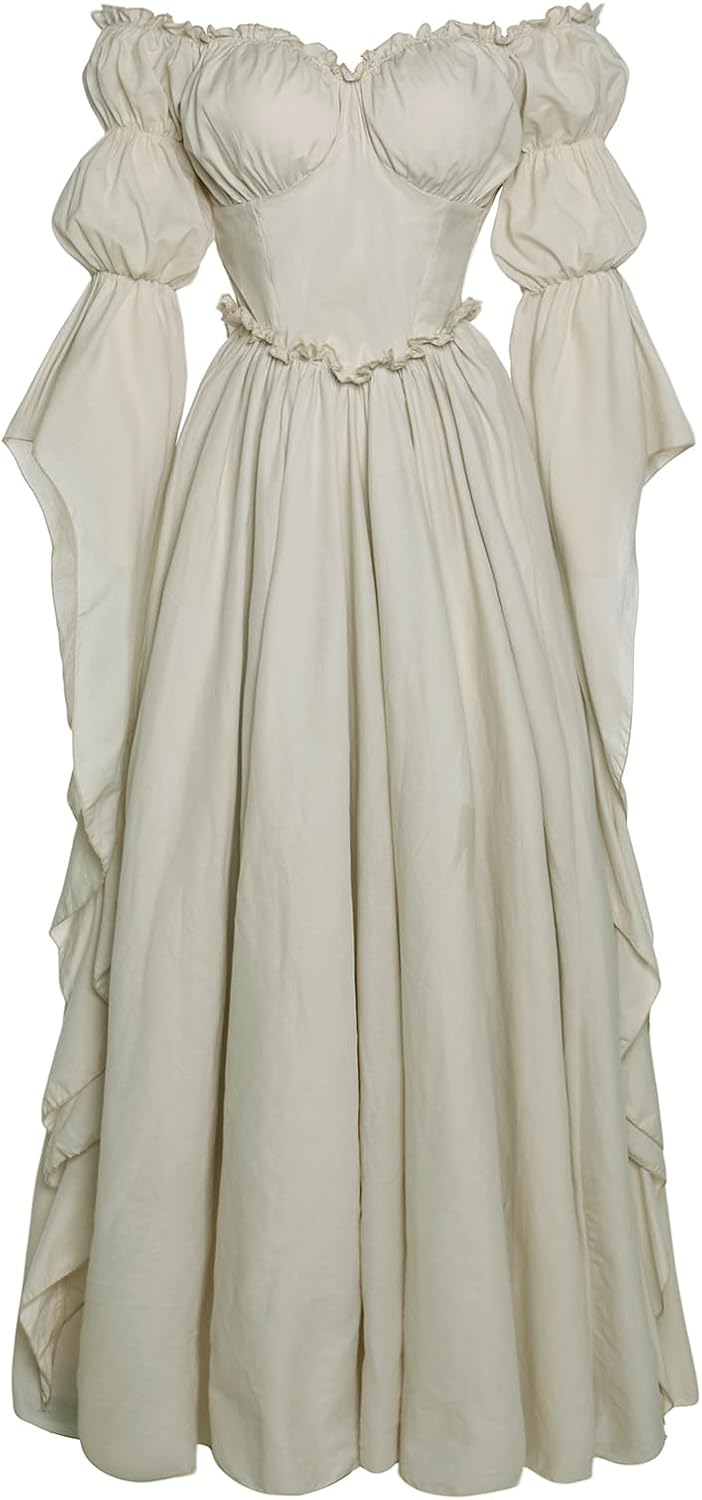 Medieval Renaissance Costume Dress for Women - Elegant Design