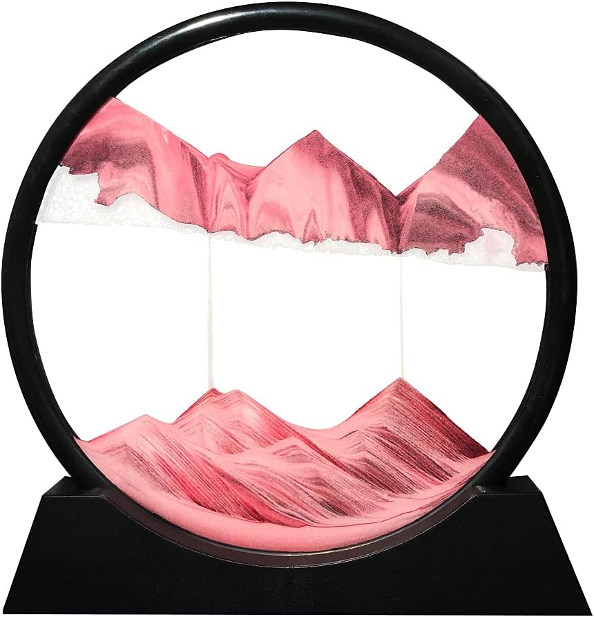 Muyan Moving Sand Art Picture for Relaxation and Decoration