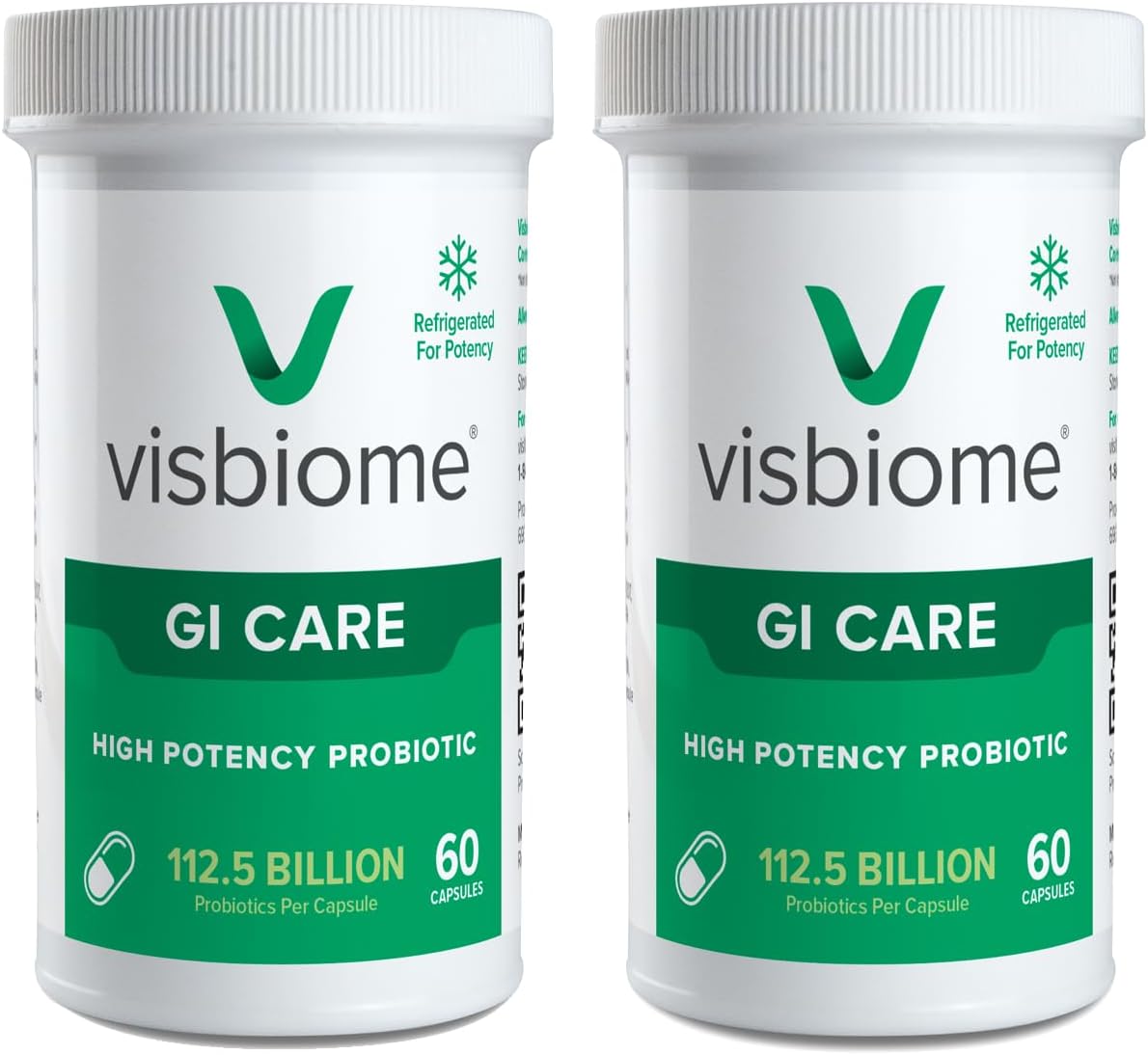 Visbiome GI Care Probiotic - 112.5 Billion CFU for Gut Health