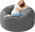 Plush 3FT Memory Foam Bean Bag Chair by Homguava