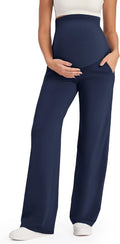 G4Free Maternity Pants Over The Belly Yoga Dress Work Pants - Soft