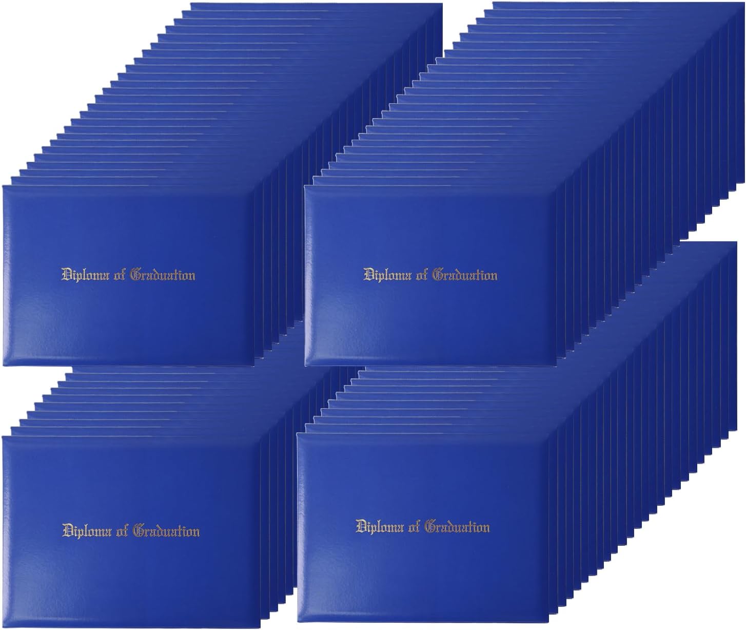 Diploma Holder Covers for Graduation Certifications, Royal Blue