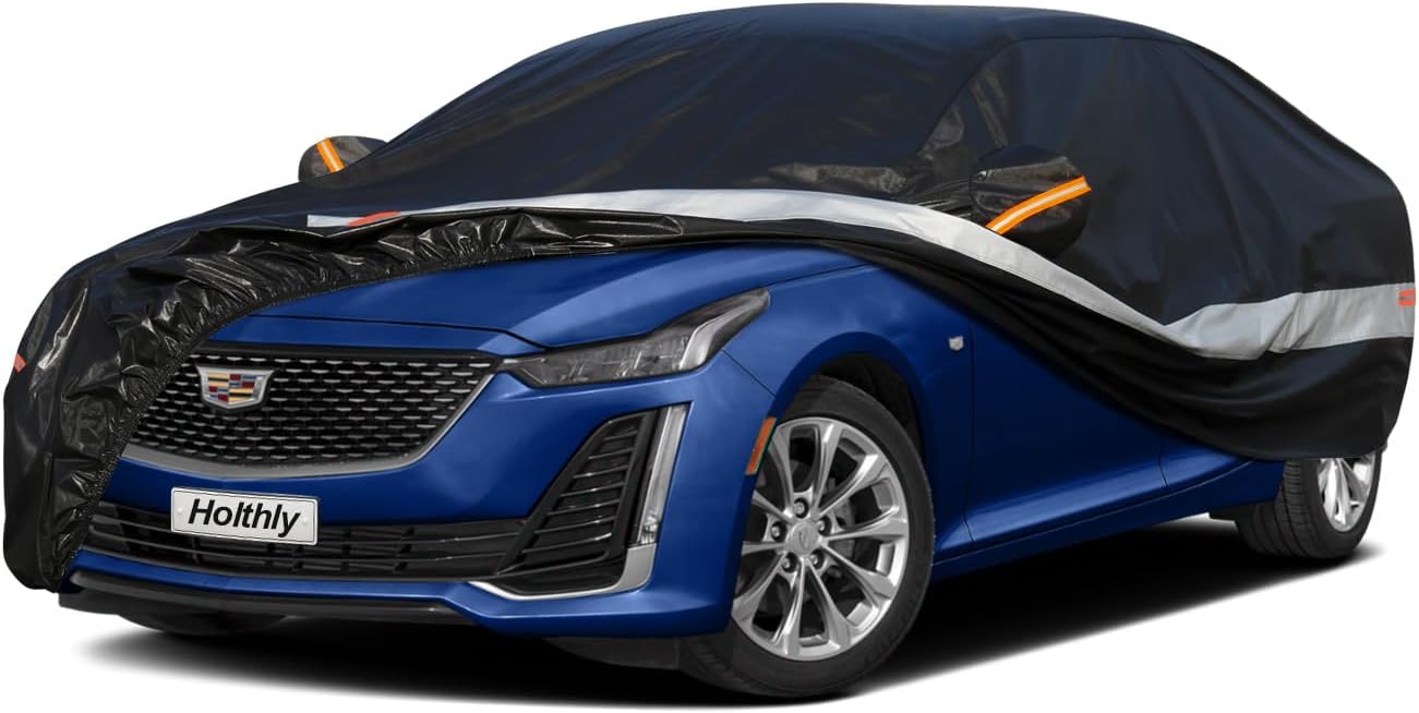 10 Layers Waterproof Car Cover for All Weather Protection
