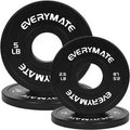 Black Change Weight Plates 1.25LB 2.5LB 5LB Set - Fractional Bumper