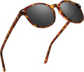 Polarized Sunglasses for Women Retro Round UV400 - Acetate Frames