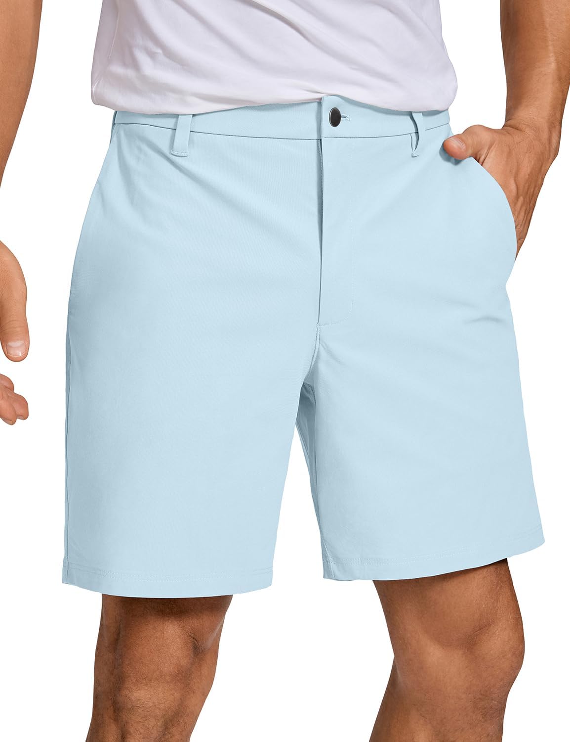 CRZ YOGA Men's All Day Comfy Golf Shorts for Casual Wear