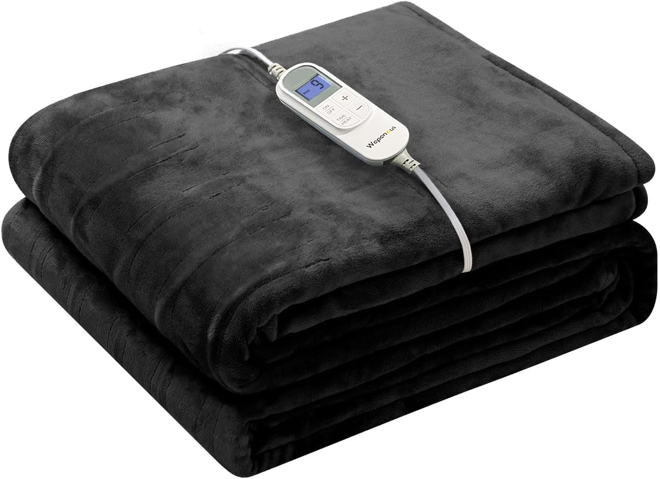 Wapaneus Heated Blanket 62in x 84in Twin Size for Cozy Comfort