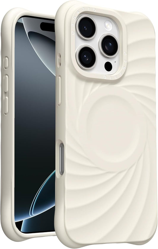ORNARTO Vortuxe for iPhone 16 Pro Max Case with Drop Protection