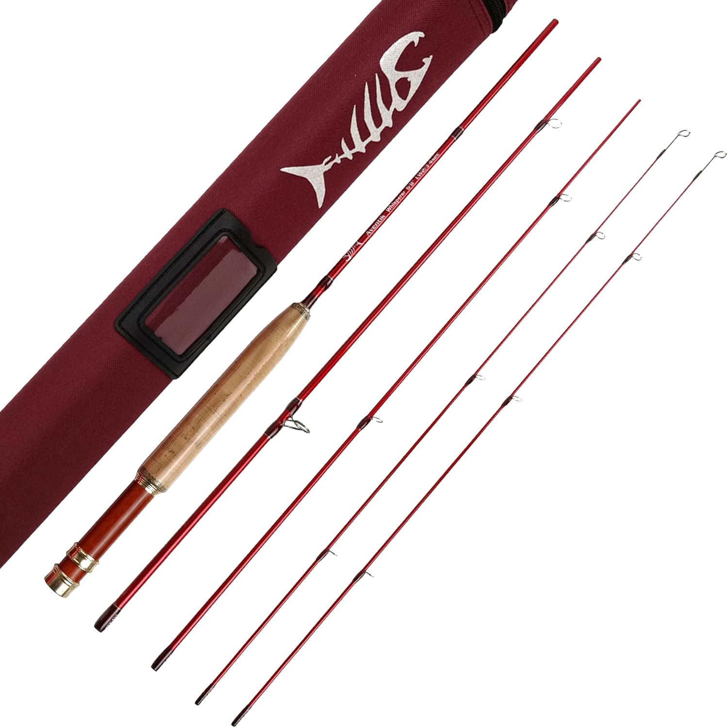 Aventik Whisperer Fly Fishing Rod: Ultra Light & Compact