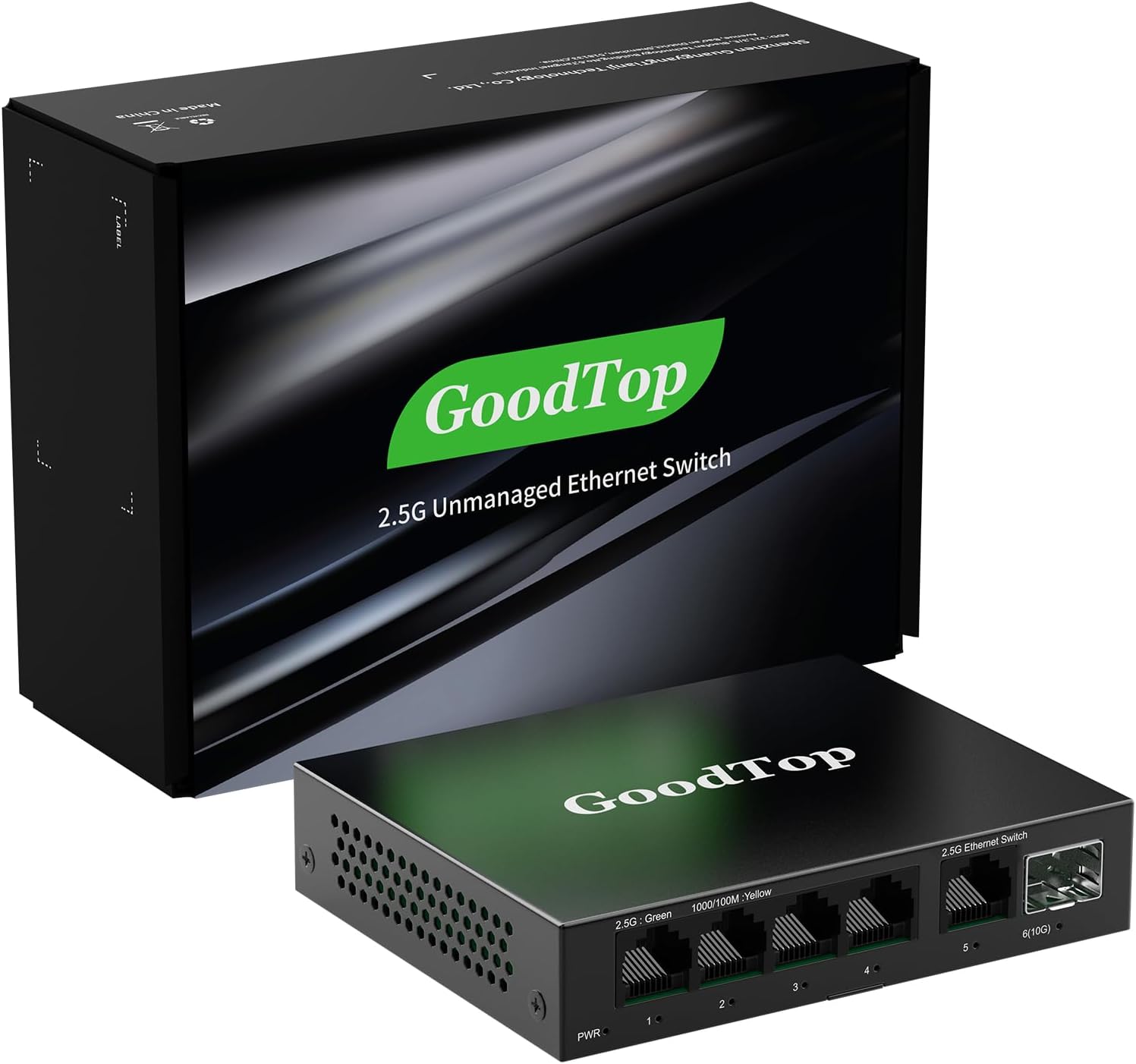 5 Port 2.5Gb Unmanaged Ethernet Switch for High-Speed Networking