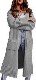 Danedvi Cardigan Sweaters for Women - Cozy Oversized Duster Coat