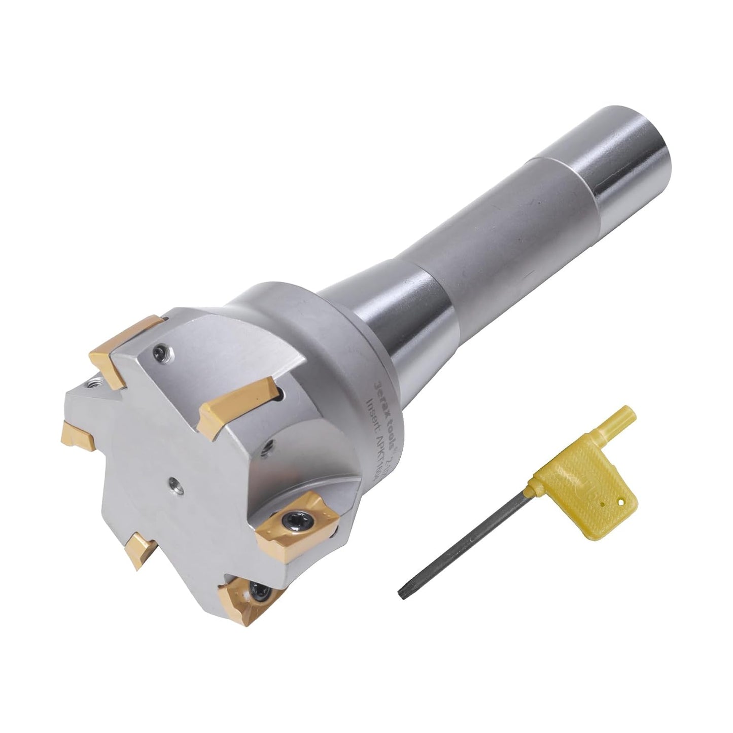 R8 Shank Indexable 2-1/2in End Mill for Precision Cutting