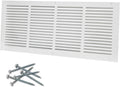 24W x 10H Steel Return Air Grille for Ceiling and Sidewall - Durable
