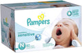 Pampers Swaddlers Sensitive Disposable Diapers Newborn Size 0 - Soft