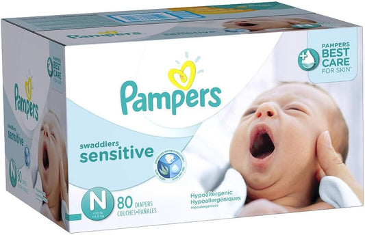 Pampers Sensitive Diapers - Gentle Comfort for Newborns!