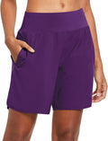 baleaf Womens 7in Running Athletic Shorts with Liner - Comfortable Fit